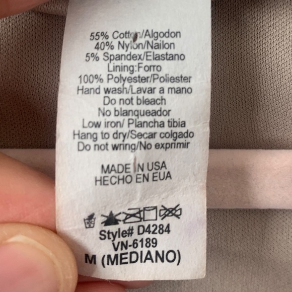 Va Va Voom Black Lace Long Sleeve Nude Liner Bodycon Midi Scoop Neck Dress Sz M - Picture 10 of 10